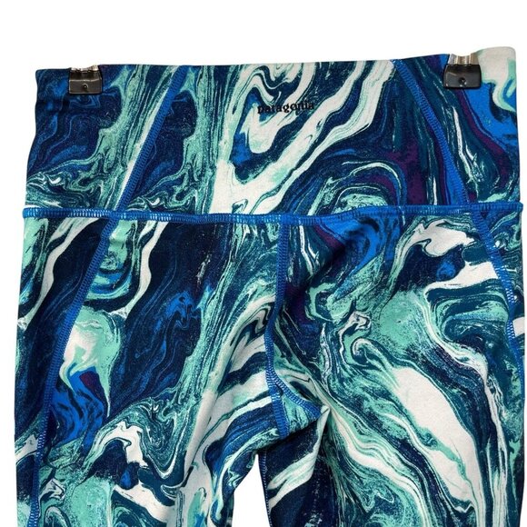 Patagonia Women's Marble Print Tight Fit Size XS Multicolor Artsy - Picture 3 of 6